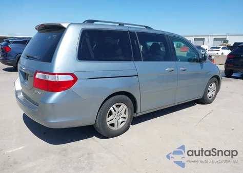 2005 Honda Odyssey Ex-L from USA, damaged, VIN 5FNRL38755B082740
